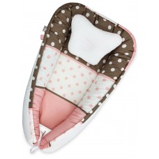 Гнездо-кокон двухстороннее "Mona Lisa & White" 